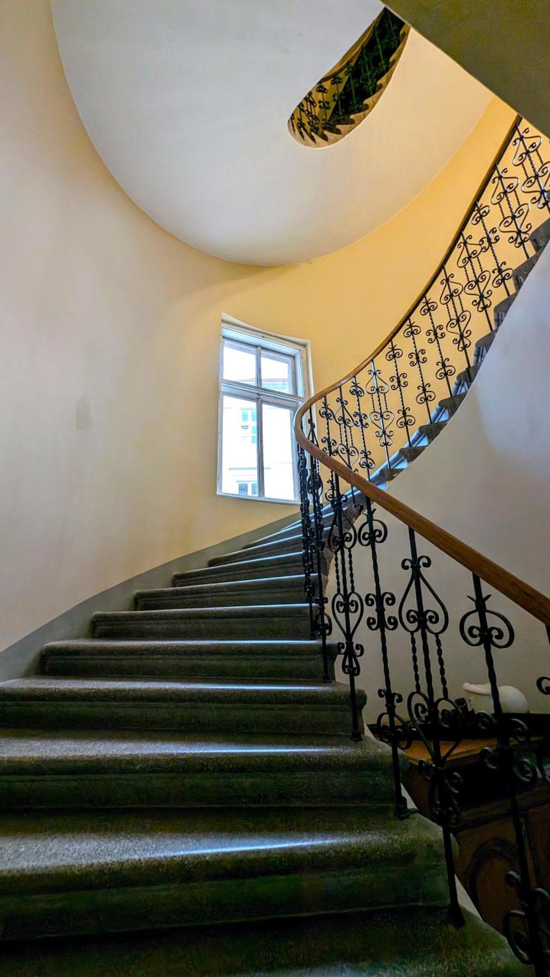 Apartment In Historic Center, Quiet Area, Ac 锡比乌 外观 照片