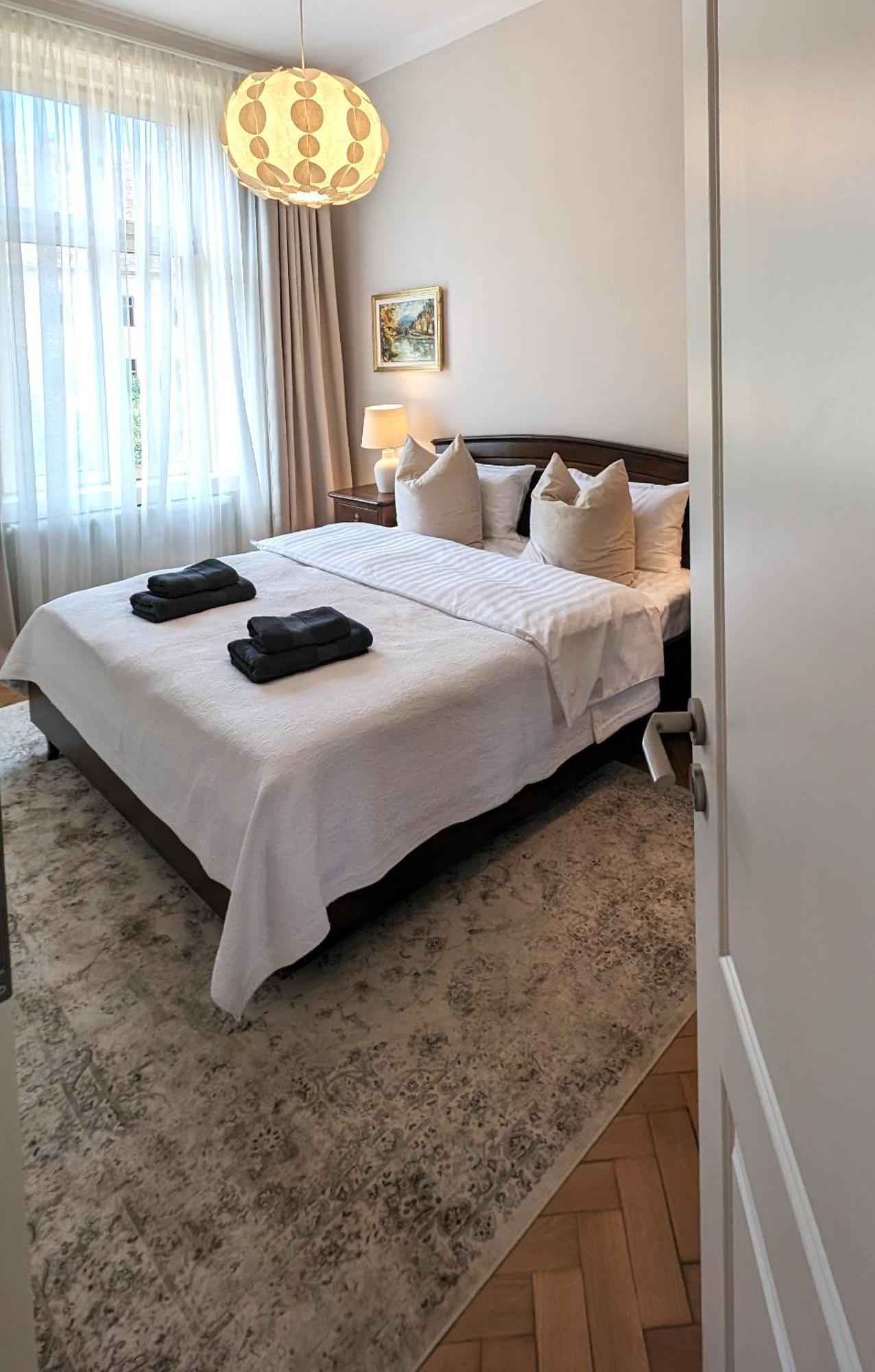 Apartment In Historic Center, Quiet Area, Ac 锡比乌 客房 照片