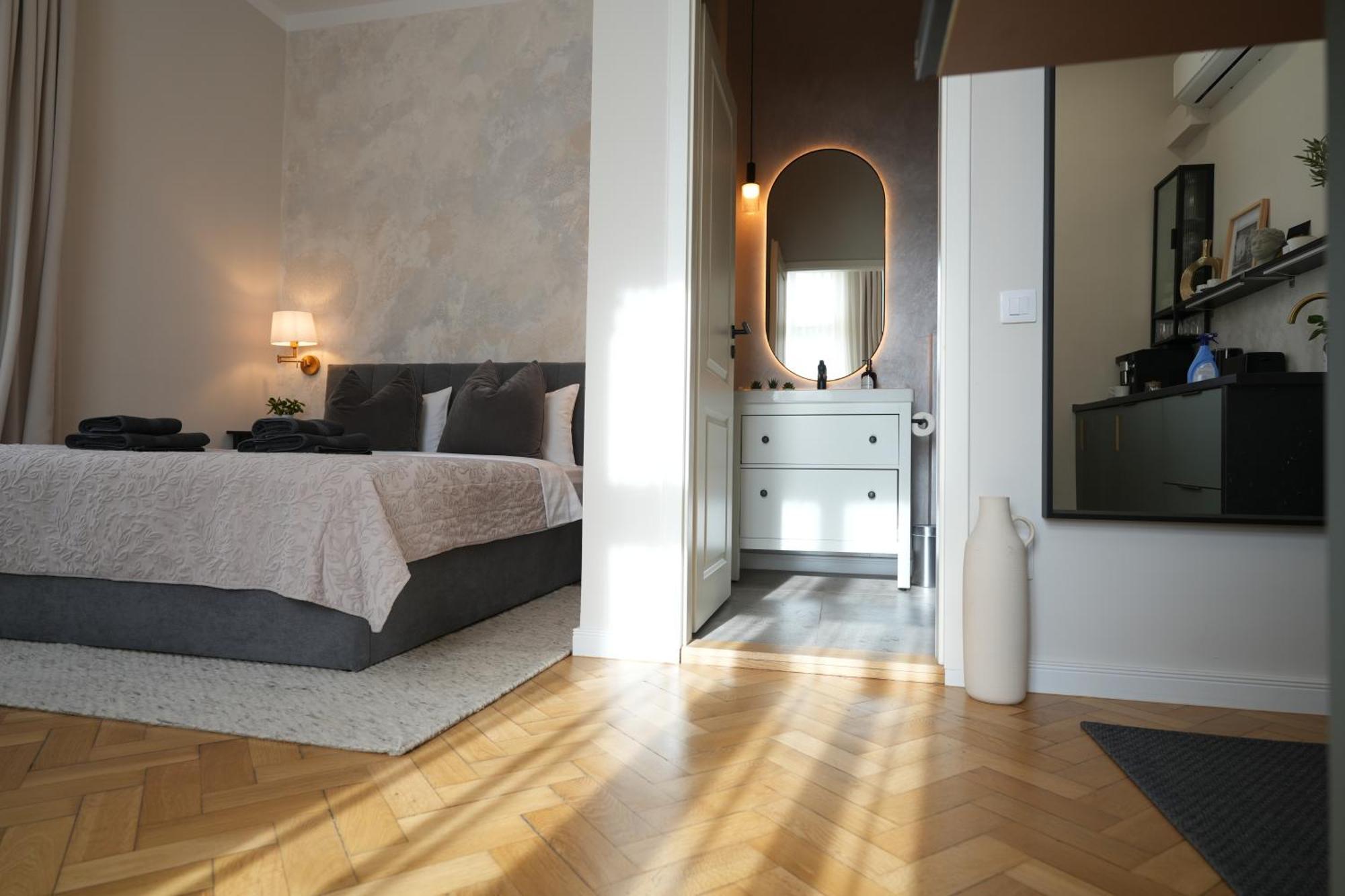Apartment In Historic Center, Quiet Area, Ac 锡比乌 外观 照片