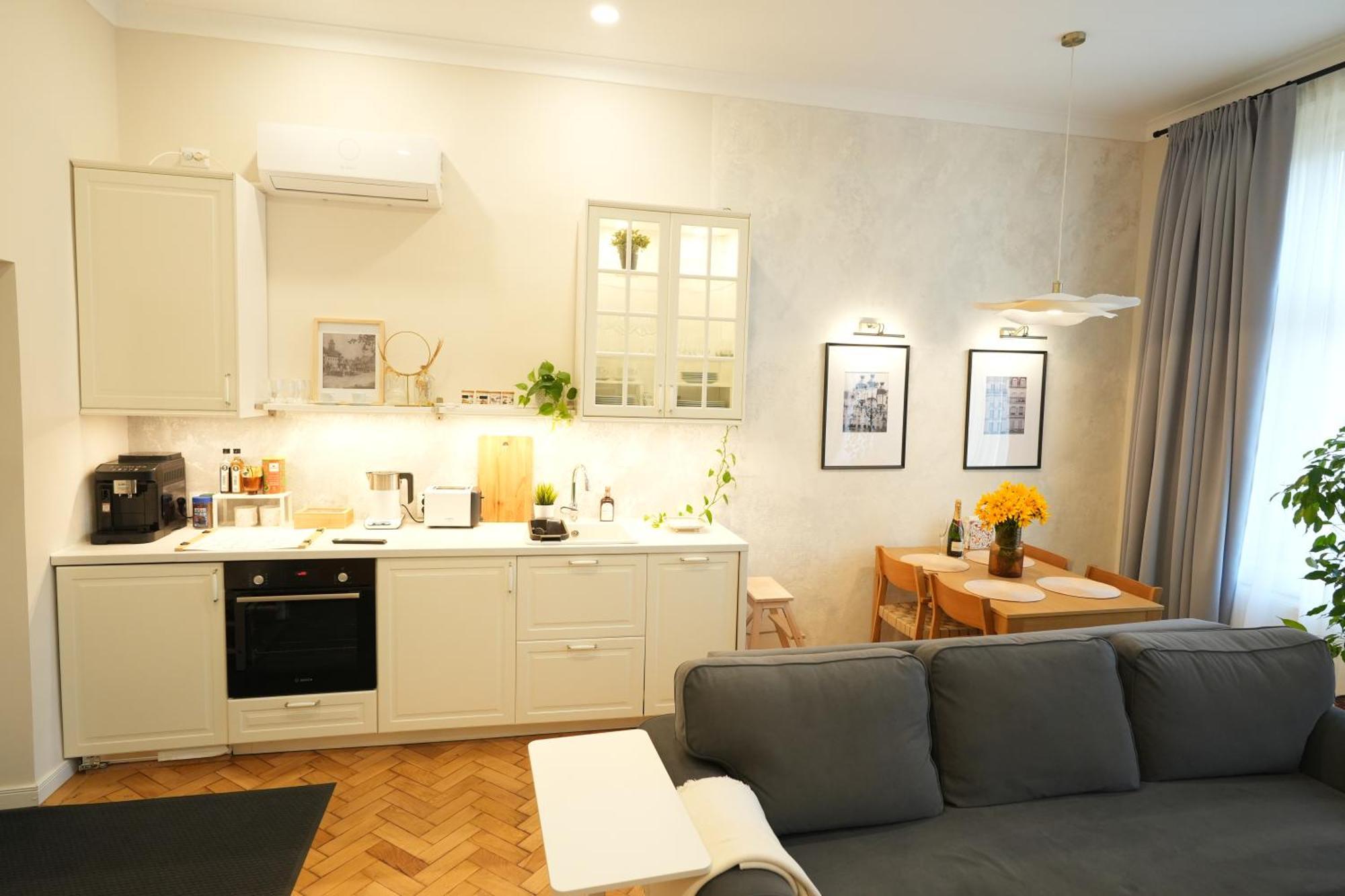 Apartment In Historic Center, Quiet Area, Ac 锡比乌 外观 照片
